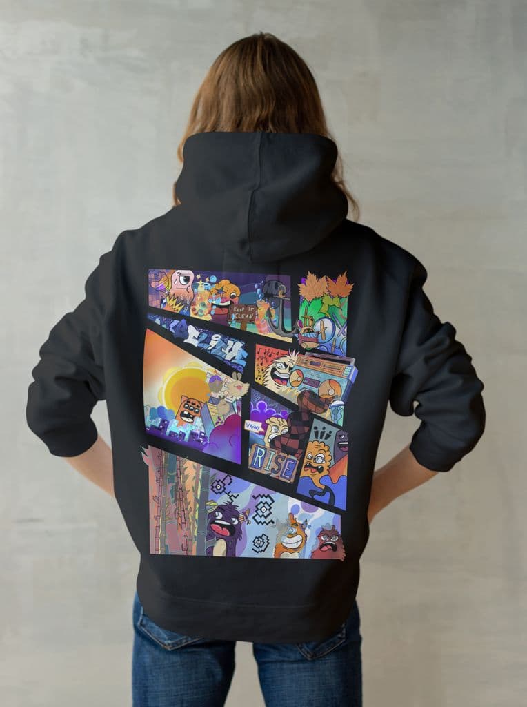 GOING TO GRAFFITI heavyweight hoodie