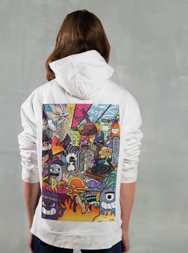 SEIKATSU SKETCH heavyweight hoodie